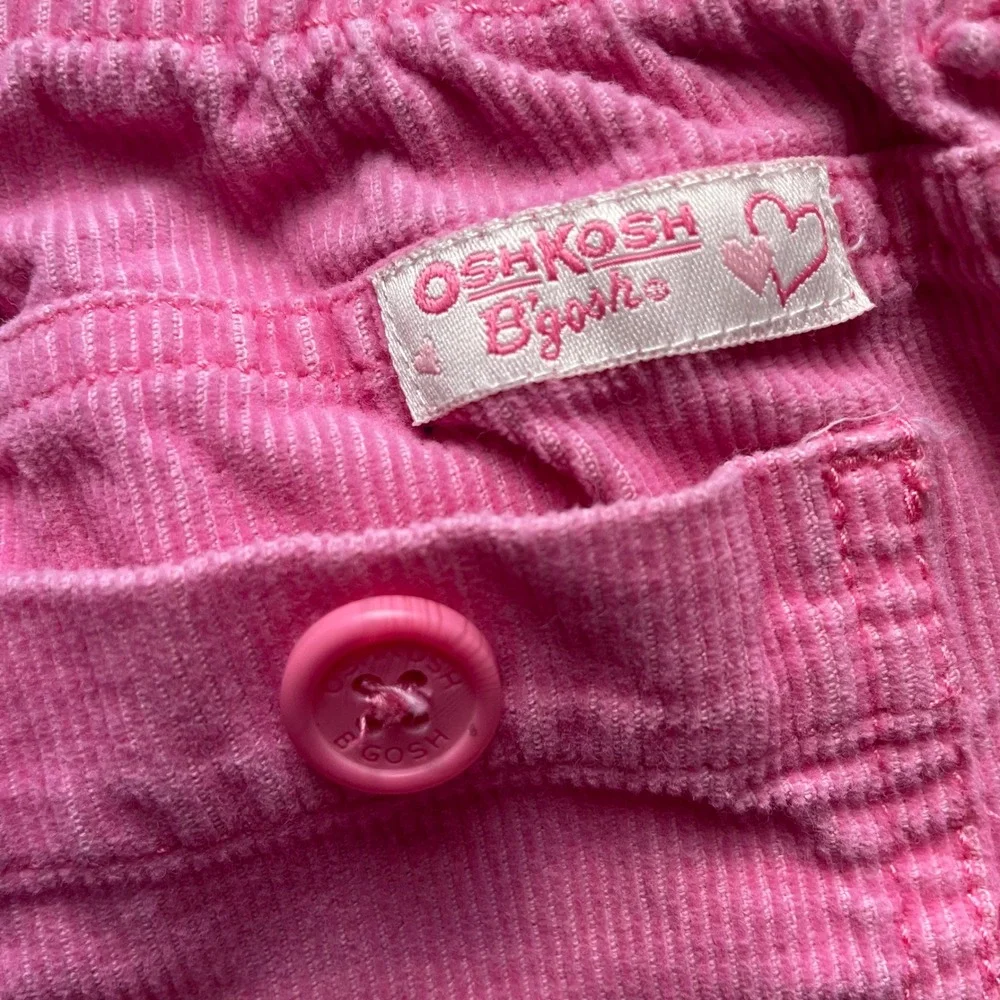 Osh Kosh B'Gosh Pink Corduroy Embroidered Pants, 3T
